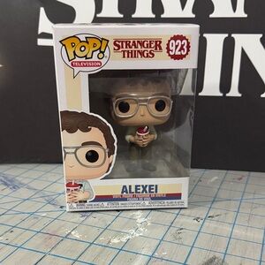 Funko Pop Stranger Things Alexei with Red Slushie
